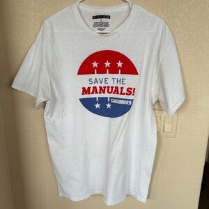 Save the manuals T-shirt